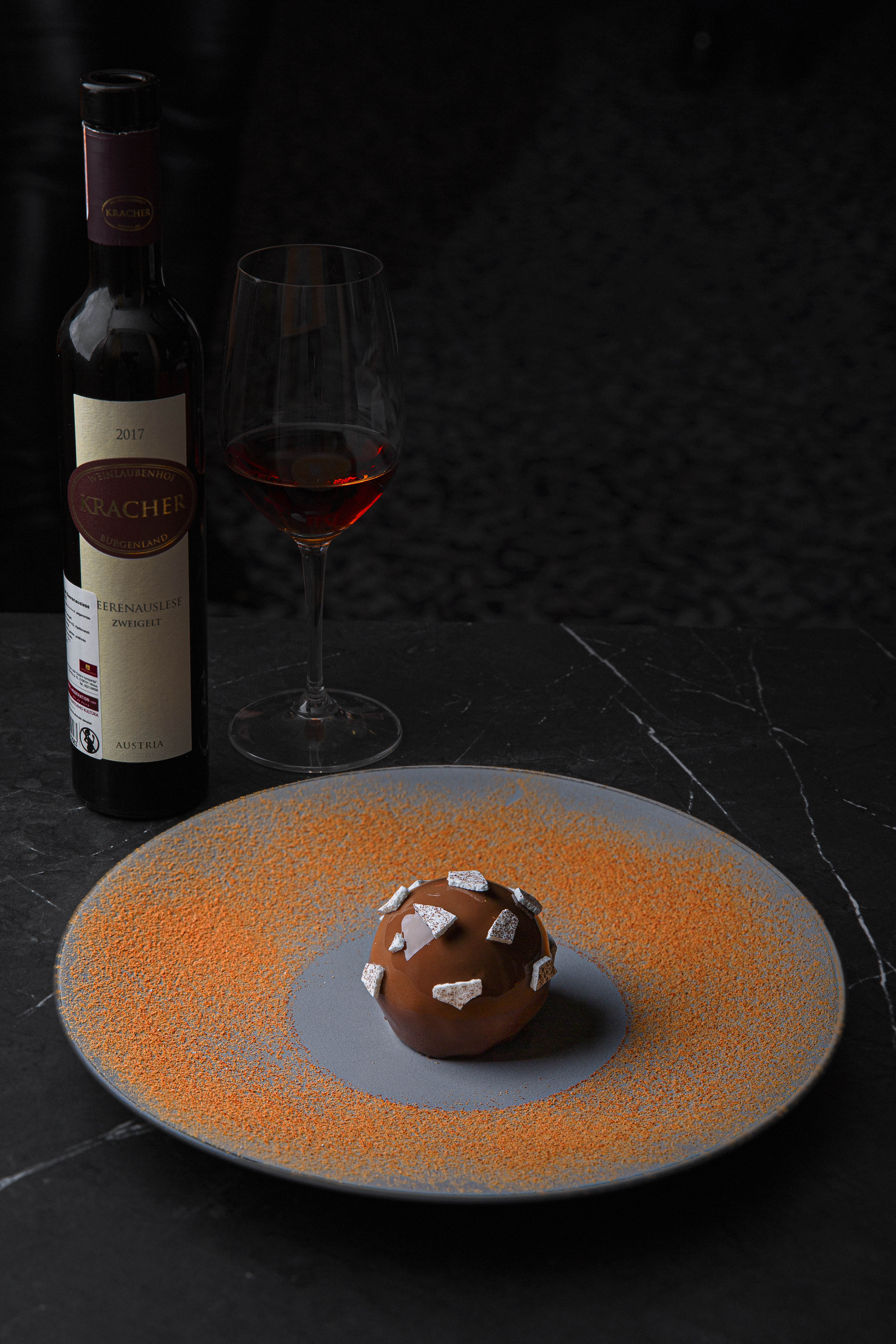 Dine Chocolate mousse Wine and Dessert 2019