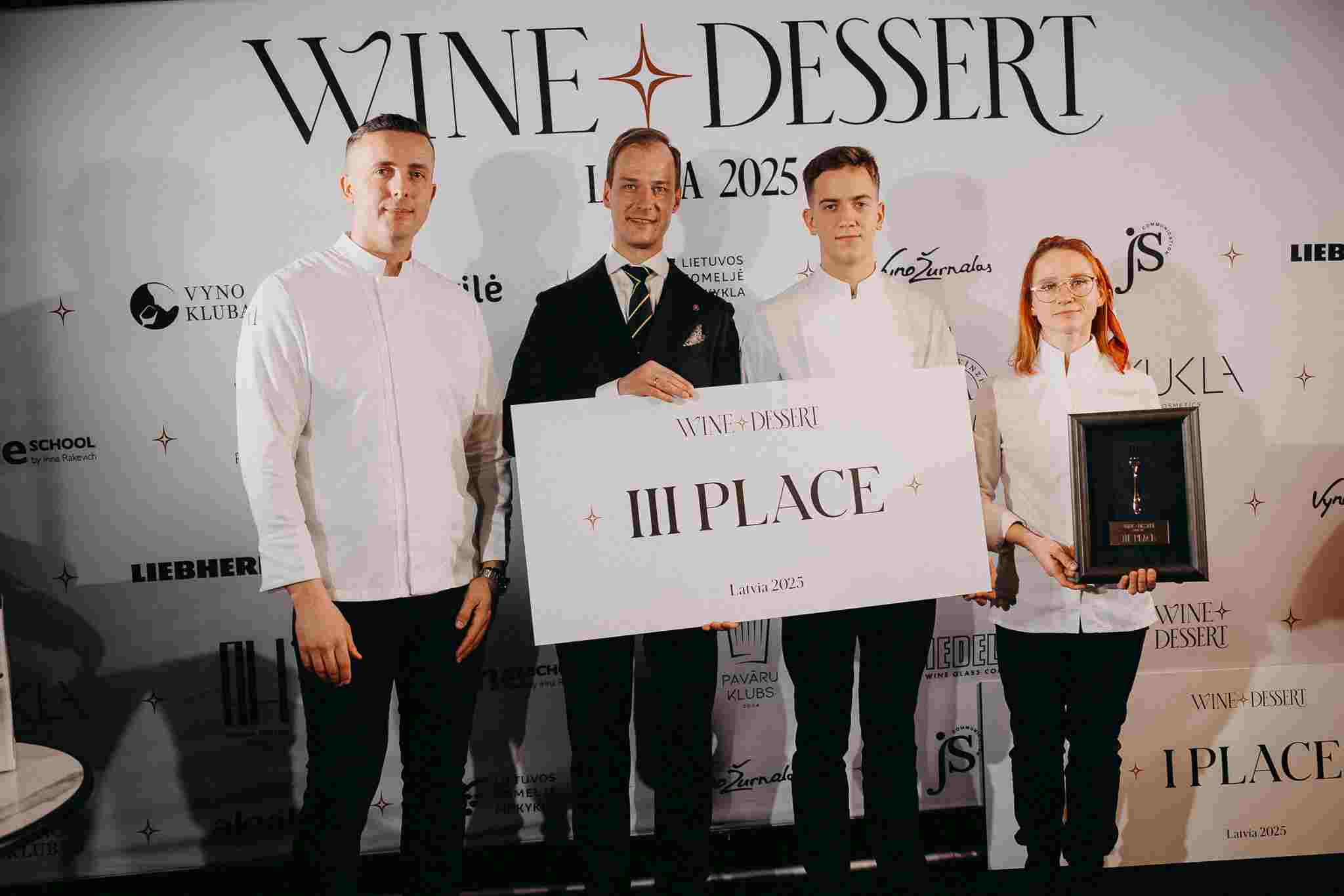 wine + dessert latvia 2025