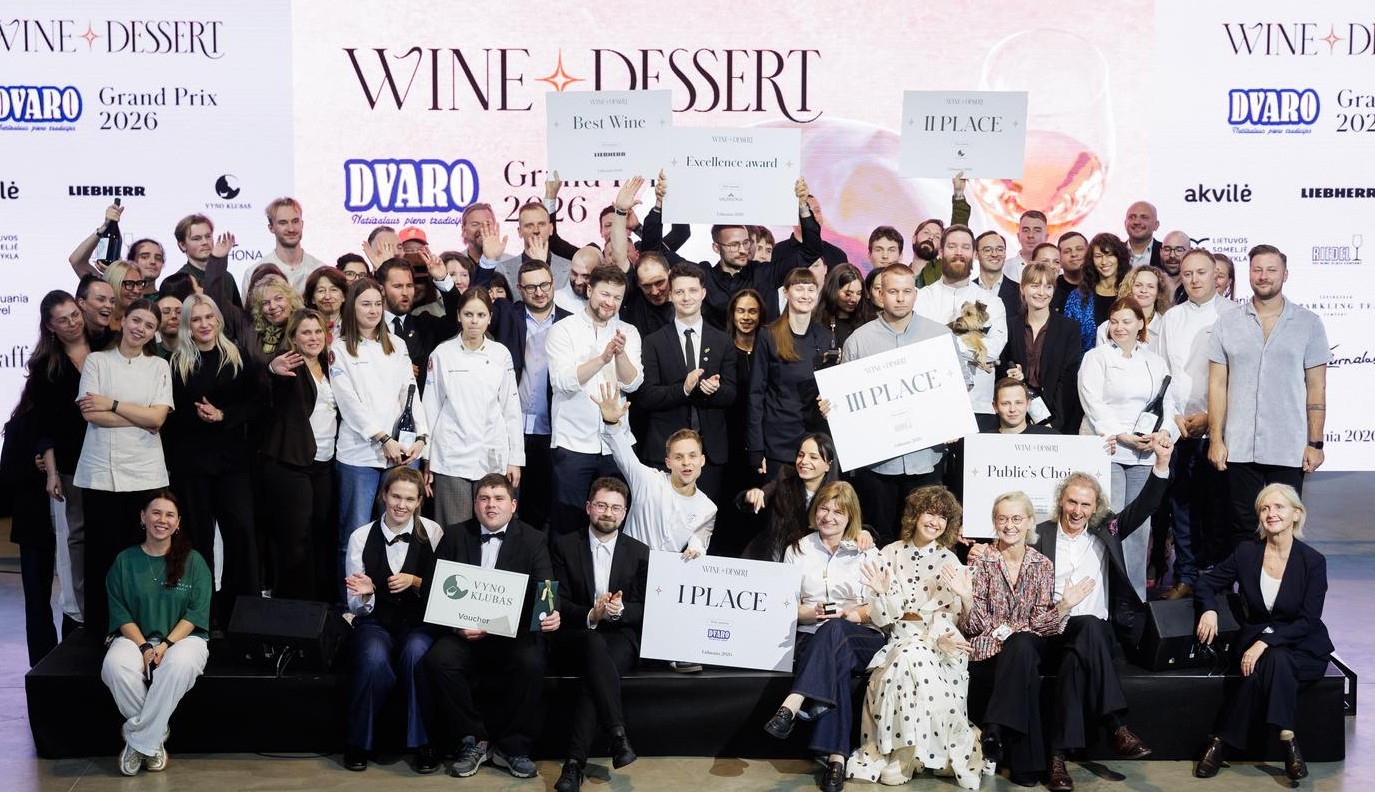 Wine+Dessert Pairing Contest Lithuania Dvaro GP 2026